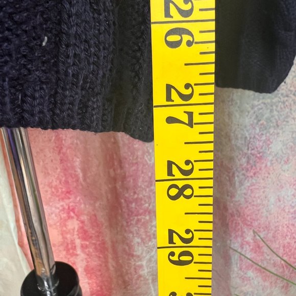 📌VTG Long Sleeves Merino Wool Pullover - Sweater w/ Cable Pattern from Germany - Picture 6 of 13